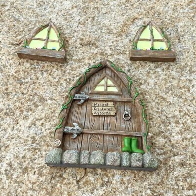 Enchanting Glow in the Dark Gnome Home for Trees and Miniatures