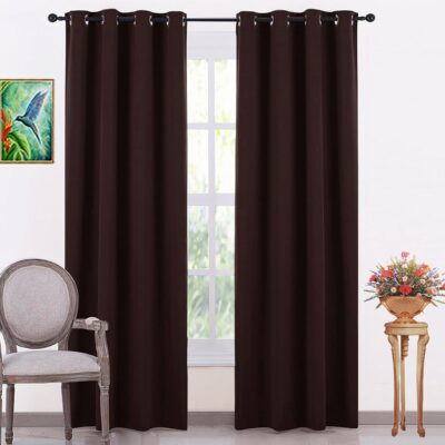 Extra Wide Blackout Curtains – Thermal Insulated Room Darkening for Bedrooms