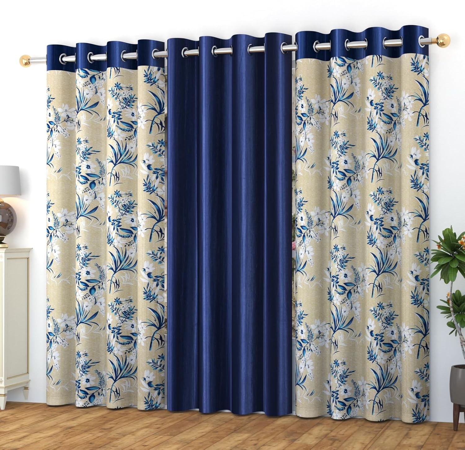 Floral Leaf Texture Curtains: Elevate Your Home Decor with Style and Elegance