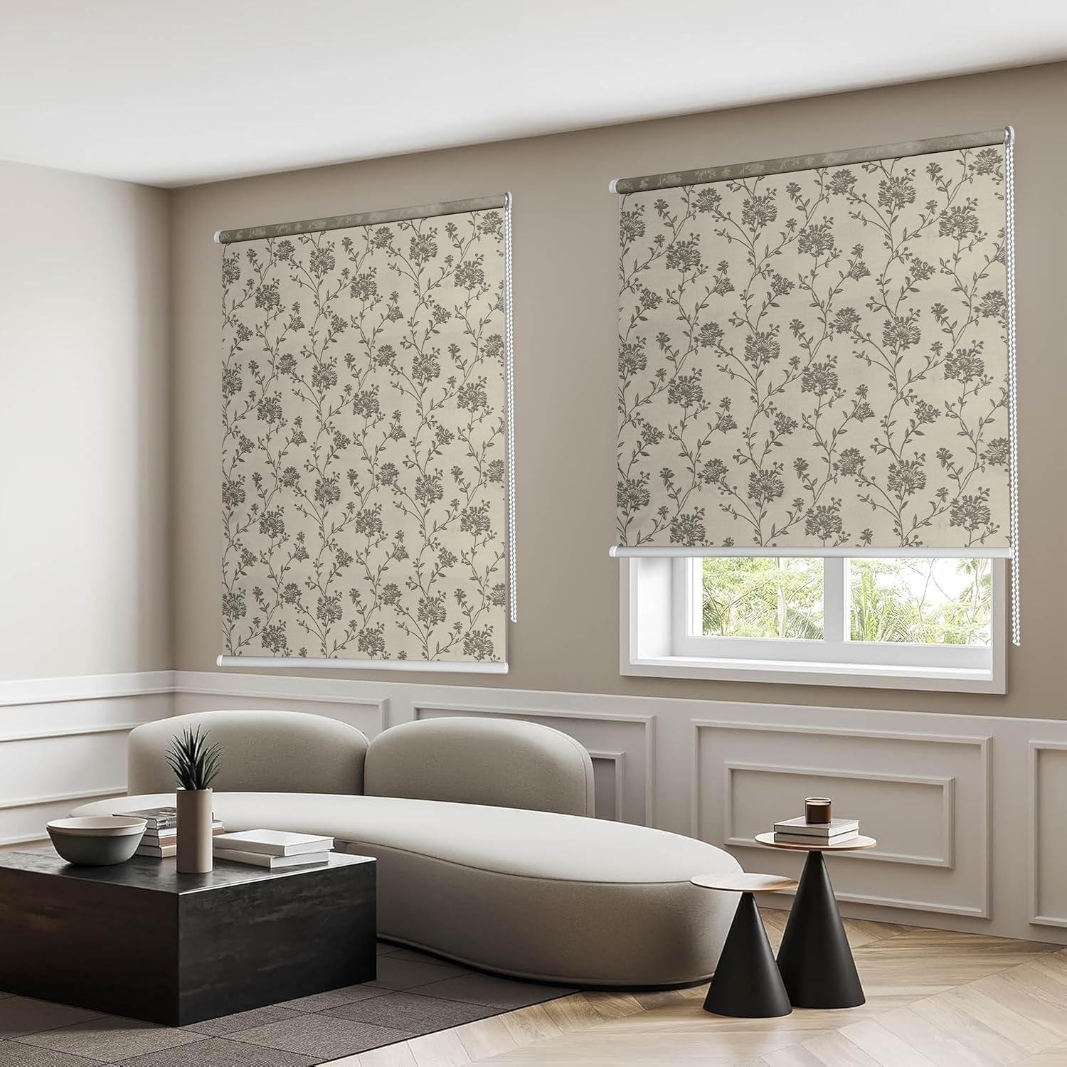 Transform Your Space with Cream Semi Blackout Roller Blinds for Sun Protection