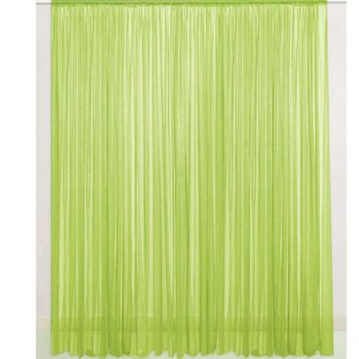 Green Net Curtain Cloth for Event Decoration: Perfect for Any Occasion