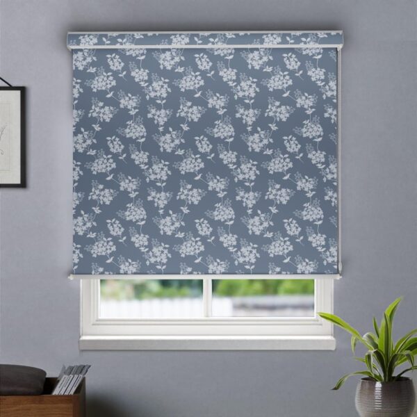 HIPPO Printed Blackout Roller Blinds for Home Office Windows - Solar Design