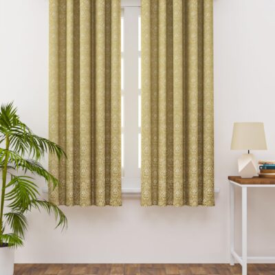 Luxurious Polyester Tuscan Window Curtains for Elegant Home Decor