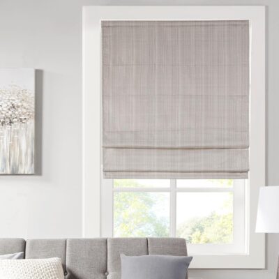 Madison Park Galen Cordless Roman Shades for Energy-Efficient Home Decor