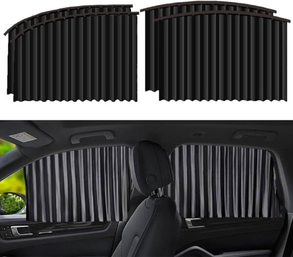 Magnetic Car Window Curtains: Privacy, Sunshade, and Cooler for Babies