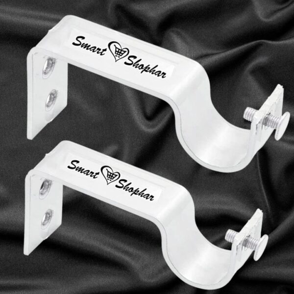 Maxo Stainless Steel Curtain Bracket - Adjustable Support for Heavy Curtains