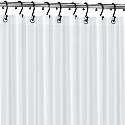 Mildew-Free Waterproof Vinyl Shower Curtain Liner for a Clear, Fresh Bathroom