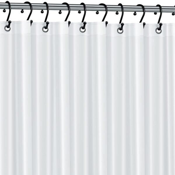 Mildew-Free Waterproof Vinyl Shower Curtain Liner for a Clear, Fresh Bathroom