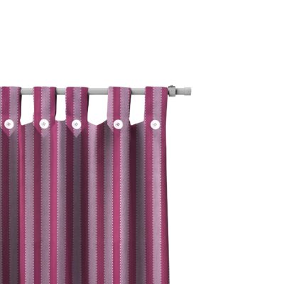 Nissi Pink Cotton Window Curtains – Stylish Pack of 1 for Your Home