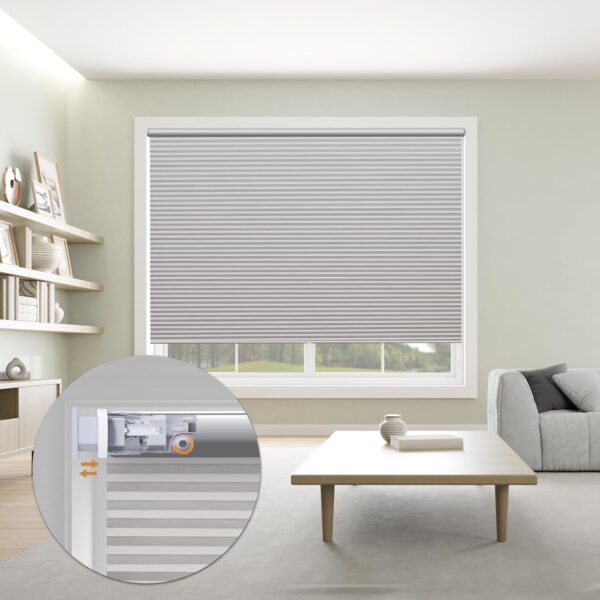 No Drill Blackout Cellular Shades: Easy Installation & Thermal Insulation for Windows