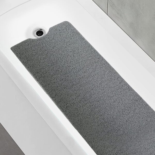 Non-Slip PVC Bathtub Mat: Soft Loofah Comfort for Your Bathroom