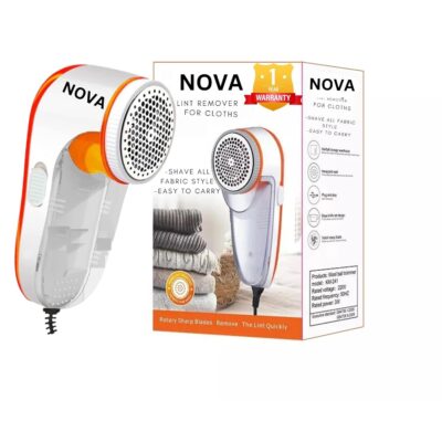 Nova Electric Lint Remover: Effortless Fuzz Removal for Clothes and Blankets