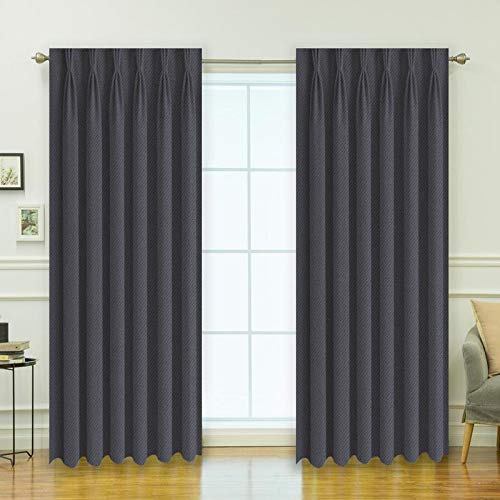 Ultimate Room Darkening Solution: Polyester Blackout Pinch Pleat Curtains Review