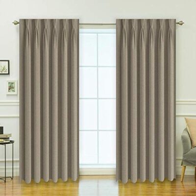 Polyester Both-Sided Blackout Curtains: Stylish Room Darkening Solution for Your Home