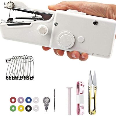 Portable Mini Handheld Sewing Machine for Easy DIY Projects and Repairs