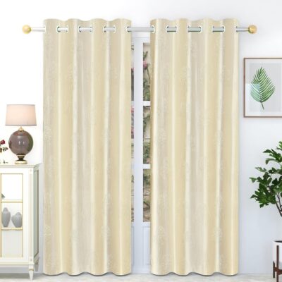 Premium 5 Feet Long STARNSTYLE Curtains for Home Office and Living Room