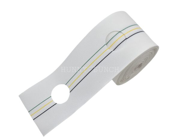 Premium White Curtain Tape for Rings - Heavy Fabric 25 Meters