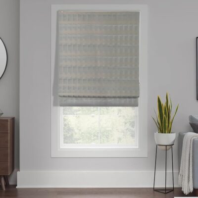 Roman Style Blackout Roller Blinds for UV Protection and Room Darkening