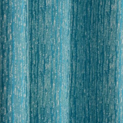 Set of 2 Aqua Blue Eyelet Door Curtains – Heavy Quality Polyester 7ft Long