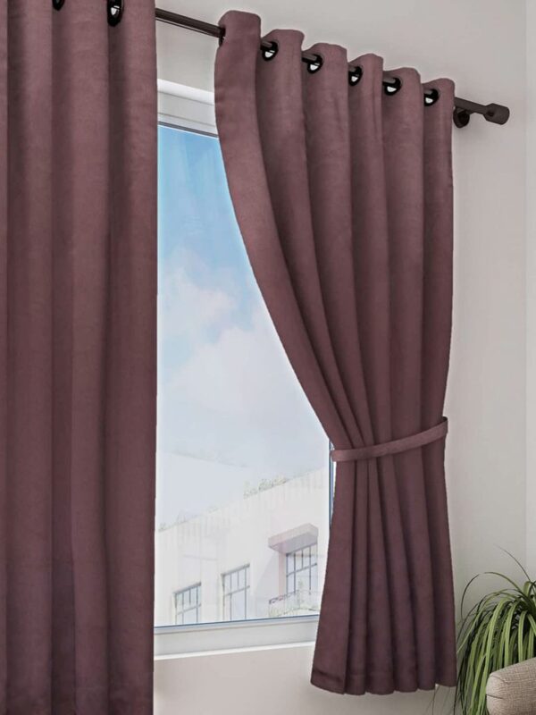 Sleek Bianca Satin Blackout Curtains for Soundproofing and Light Control