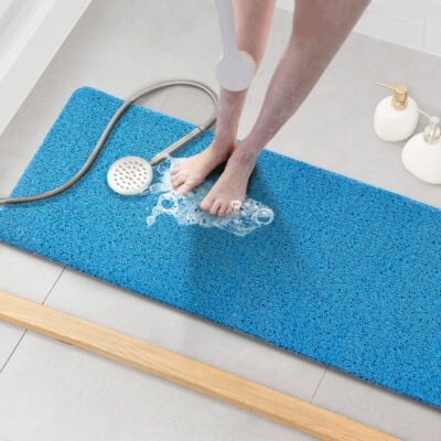 Soft Textured Non-Slip Bath Mat – Quick Drying, Phthalate Free Comfort