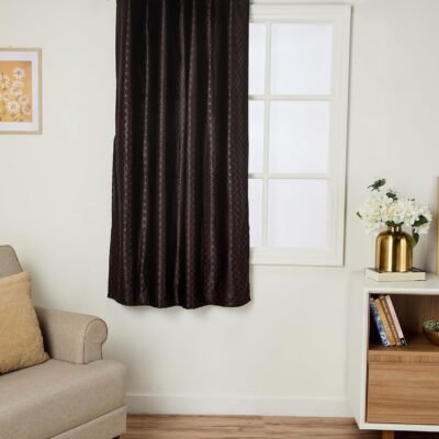 Solimo Premium Polyester Curtains: Stylish Geometric Print for Easy Maintenance