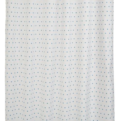 Stylish Blue Polyester Shower Curtain with Hooks – 72×72 Inch Washable Design