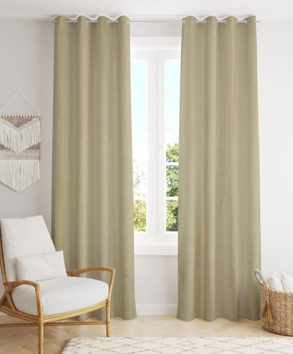 Stylish Jute Curtains for Windows: Breathable, Hypoallergenic, and Modern Design