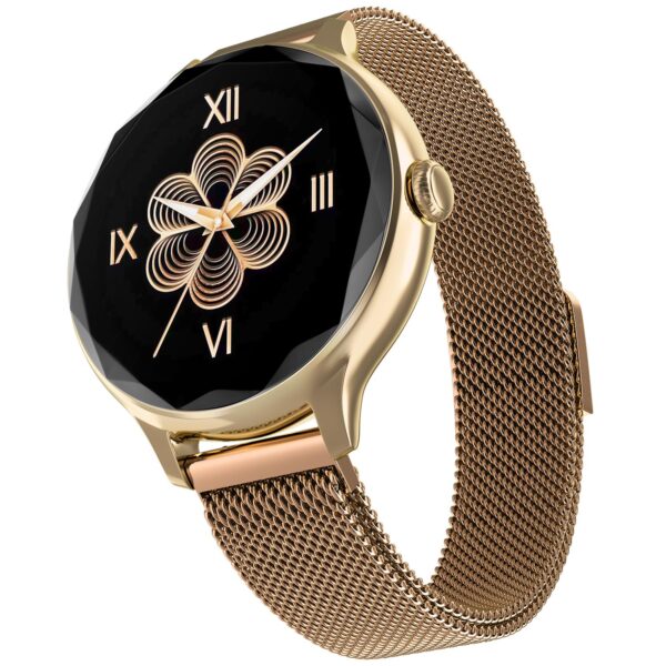 Stylish Noise Diva Smartwatch: Diamond Cut, AMOLED, Female Cycle Tracker