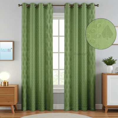 Stylish RAEXBE Floral Design Curtains for Modern Living Room Decor