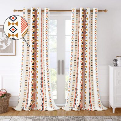 Stylish Story@Home 100% Cotton Curtains for Doors and Windows