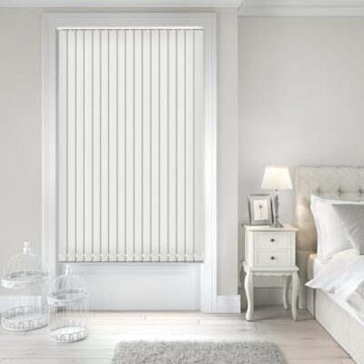 Stylish White Polyester Blinds for Home: Perfect for Any Room