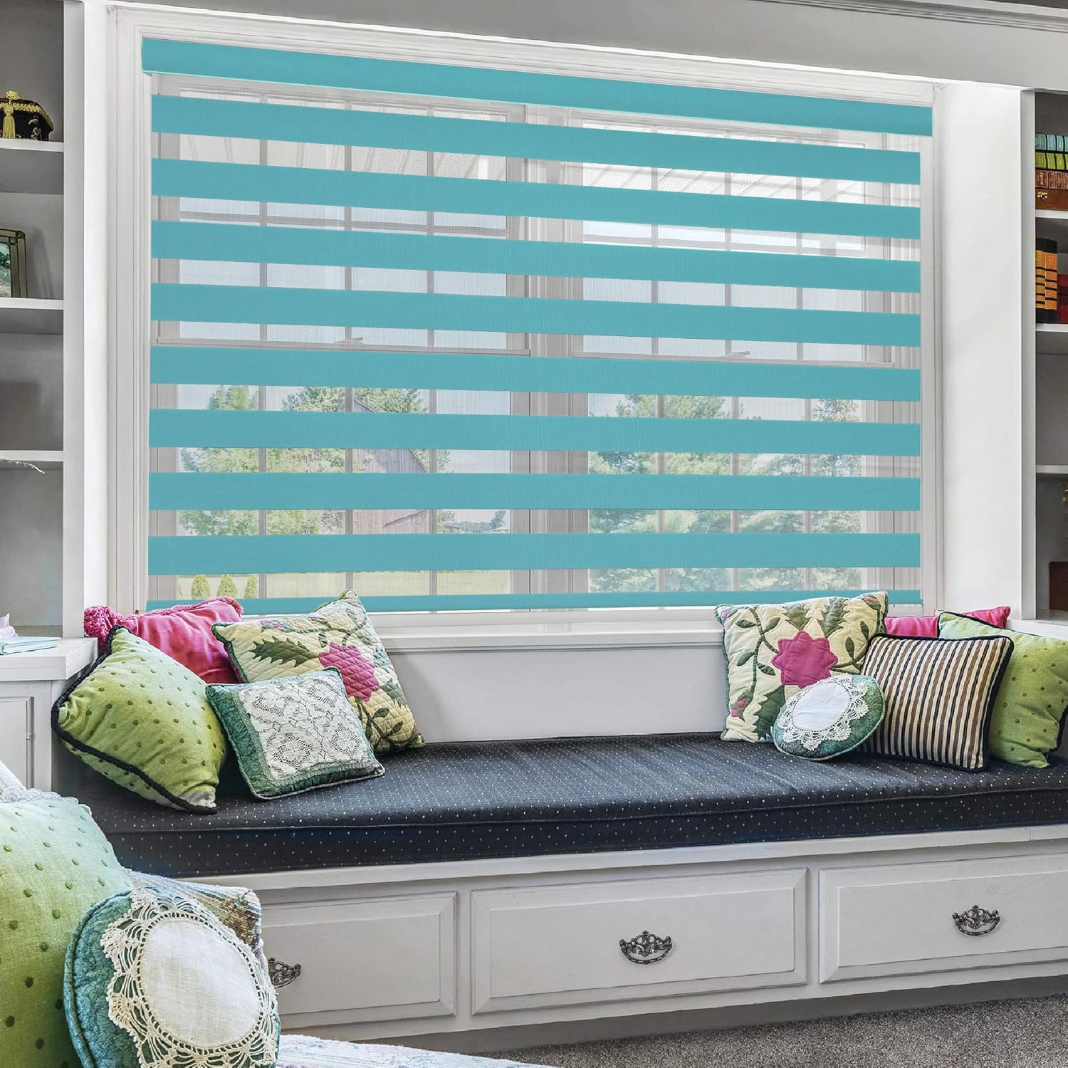 Stylish Zebra Blinds: Enhance Light Control and Privacy with Dual Shades