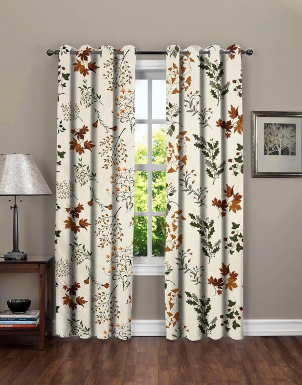 Super Soft Brushed Microfiber Cotton Door Curtains for Stylish Living Rooms