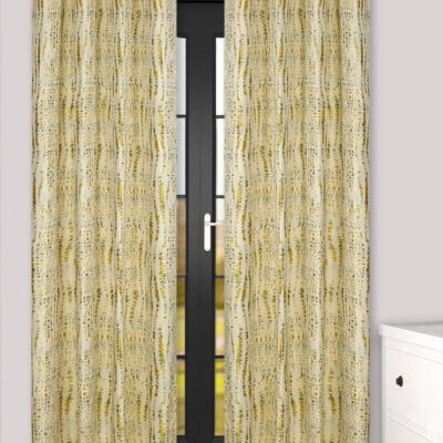 Thermal Insulated Blackout Curtains Set for Kitchen and Bedroom Decor