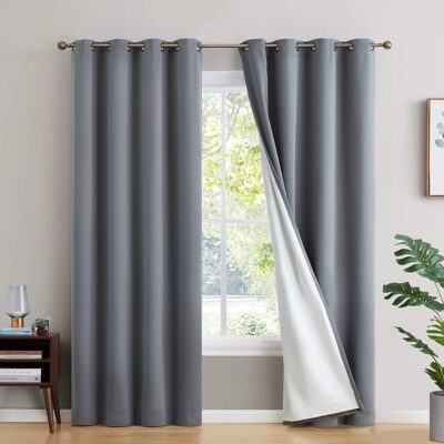 Thermal Insulated Blackout Curtains for Bedroom – Full Room Darkening Solution