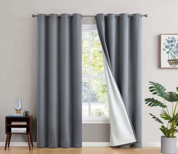 Thermal Insulated Blackout Curtains for Bedroom - Full Room Darkening Solution