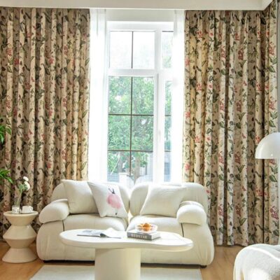 Tramb Printed Polyester Curtains: Stylish Privacy and Noise Reduction for Your Home