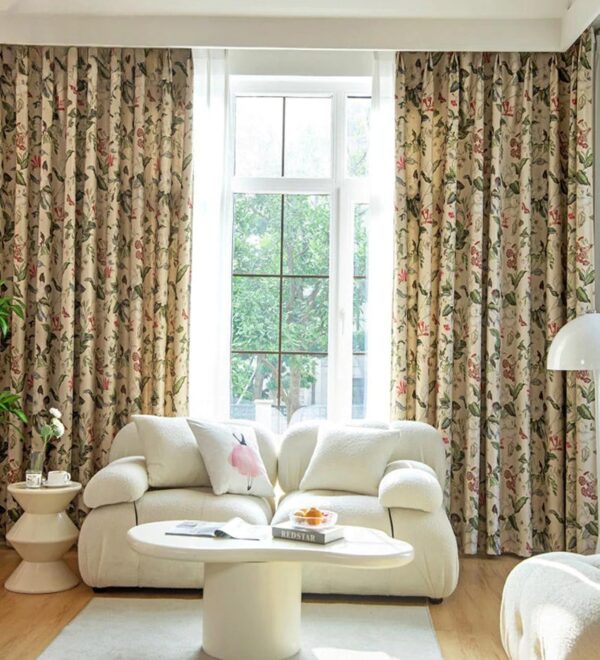 Tramb Printed Polyester Curtains: Stylish Privacy and Noise Reduction for Your Home