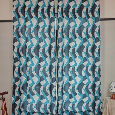 Tramb Printed Polyester Curtains: Stylish Privacy with Noise Reduction and Thermal Resistance