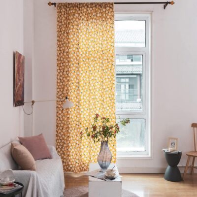 Tramb Printed Polyester Curtains for Total Privacy and Noise Reduction