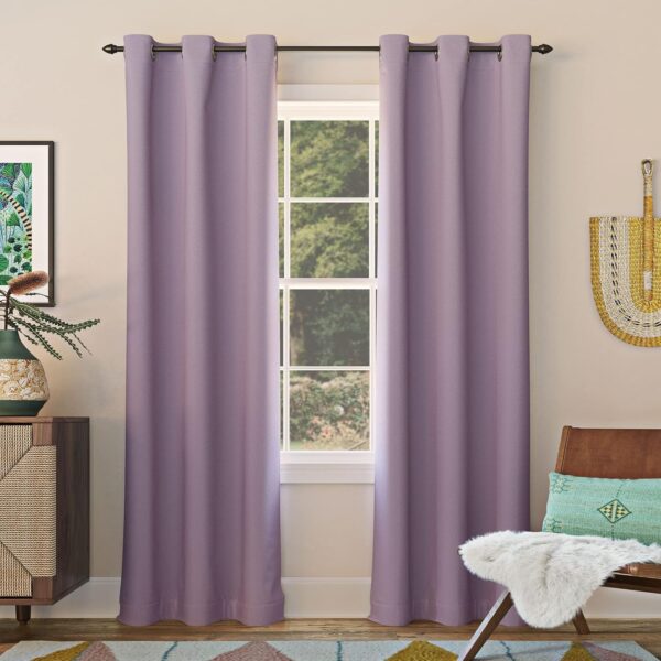 Tramb Solid Brown 100% Blackout Curtains for Ultimate Privacy and Comfort