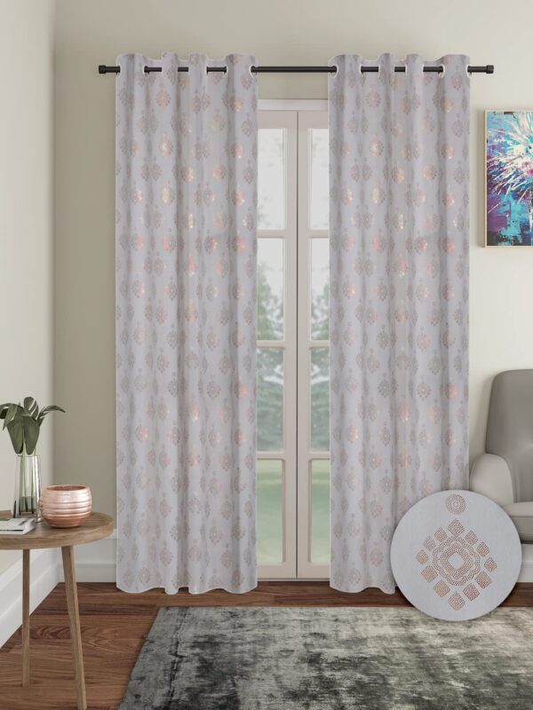 Umi 100% Blackout Foil Curtains - Stylish Door Curtains for Any Room