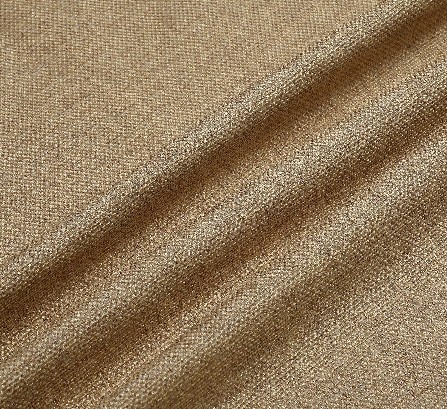 Transform Your Space with Unstitched Beige Jute Fabric for Sofas and Curtains