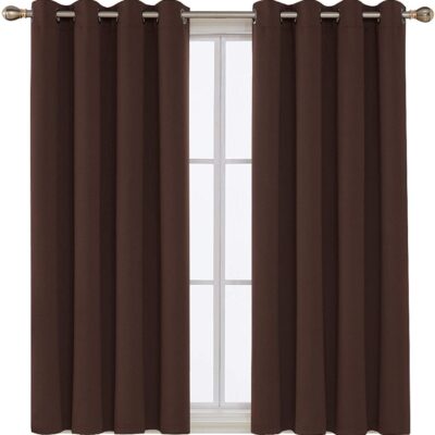 Venom Blackout Curtains: Thermal Insulated, Stylish Grommet Window Treatment Set