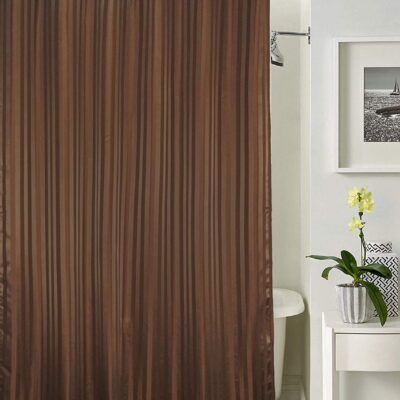 Versatile PVC Shower Curtain with Hooks – Stylish 54×78 Inches for Your Bathroom