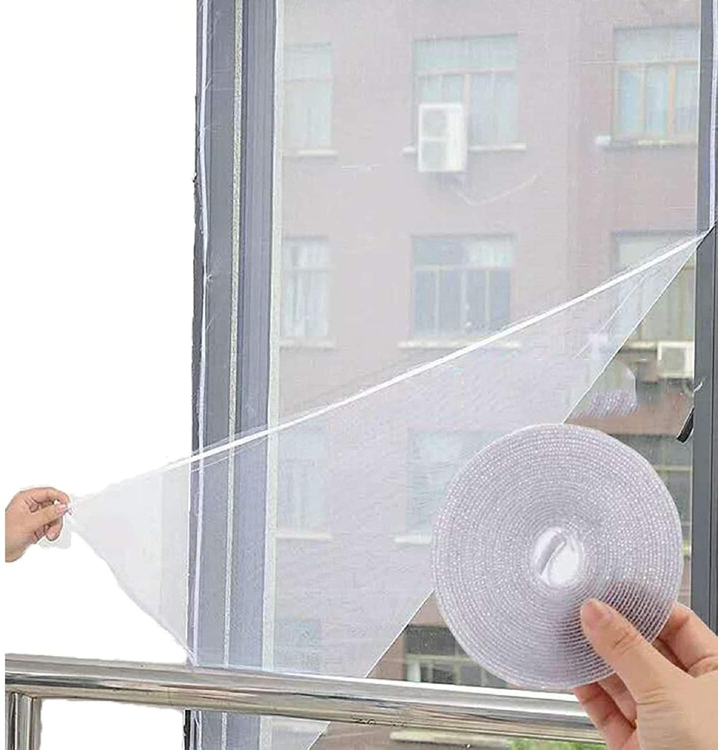 Effective Window Ready Fiberglass Insect Net: Strong Adhesive and Durable Design