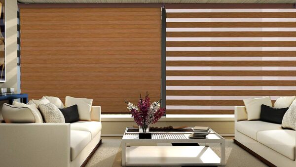 Zebra Blinds: Stylish Double Layer Roller Blinds for Modern Homes