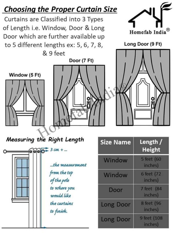 HFI Royal Silky Grommet Curtains: Stylish 8-Foot Grey Door Drapes Set - Image 5