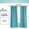 Swayam 100% Cotton Green Door Curtains for Bedroom and Living Room Decor - Image 4